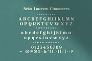 Neka Laurent - Modern Serif, a Serif Font by ErgibiStudio (Thumbnail 8 of 9)