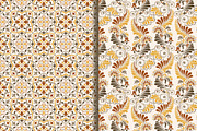 Set of 10 seampless pattern Baroque, a Pattern Graphic by NataLito (Thumbnail 4 of 6)