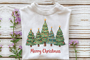 Merry Christmas PNG, an Illustration by Craft Nest (Thumbnail 3 of 6)