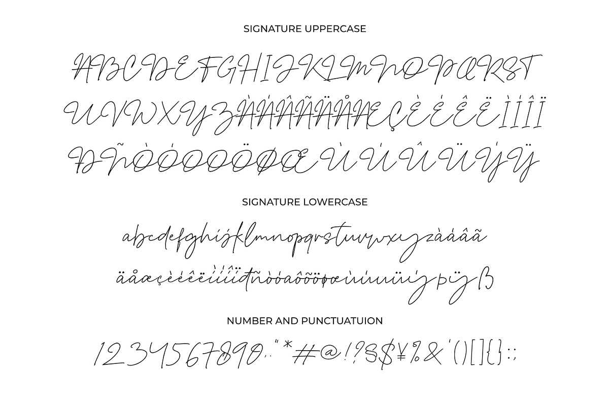 Mango Vintage Free Signature Font, a Sans Serif Font by zeenesia (Photo 16 of 16)