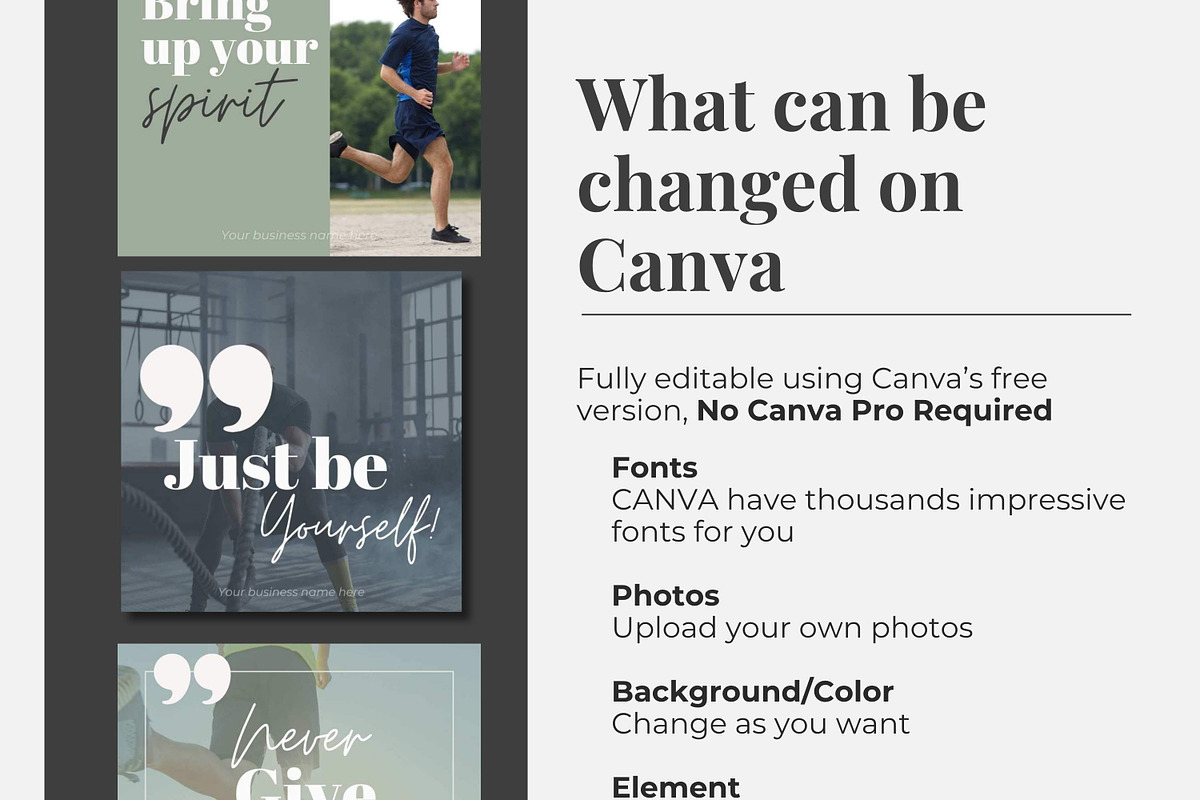 Modern Canva Instagram Template, a Social Media Template by Everyday Perfection (Photo 7 of 8)