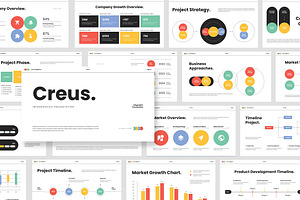 Creus : Infographic Powerpoint, a Presentation Template by Punkl Camp