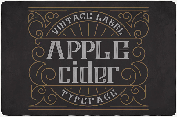 Apple Cider Typeface preview 8