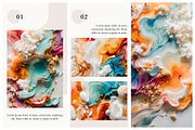 Abstract Animated phone Wallpaper, a Wallpaper Graphic by sibel dayı (Thumbnail 4 of 7)
