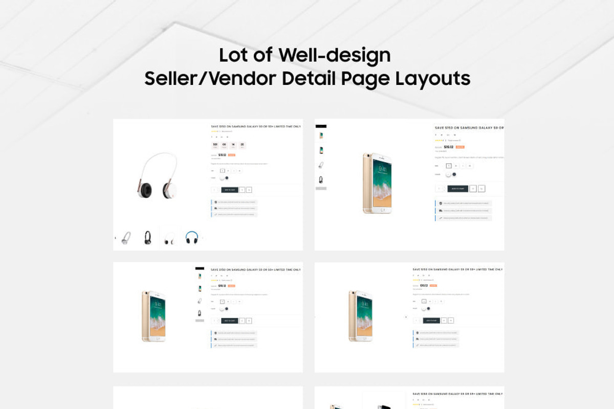 Estore Marketplace Prestashop, a Bootstrap Template by apollotran (Photo 9 of 15)