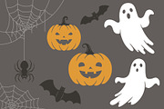Cute Halloween vector illustration, a Seasonal Illustration by Yayasya (Thumbnail 3 of 3)