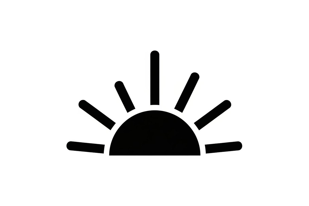 Horizon Sunrise and Sunset Silhouett, a Graphic by hafijul (Photo 8 of 13)