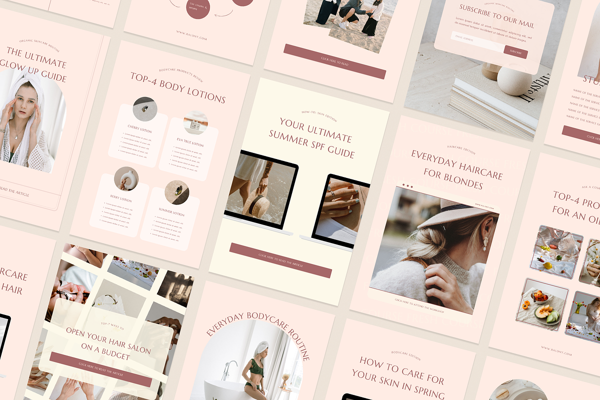 Beauty Bundle 3 in 1 | 55% OFF, a Social Media Template by Ralony (Photo 5 of 30)