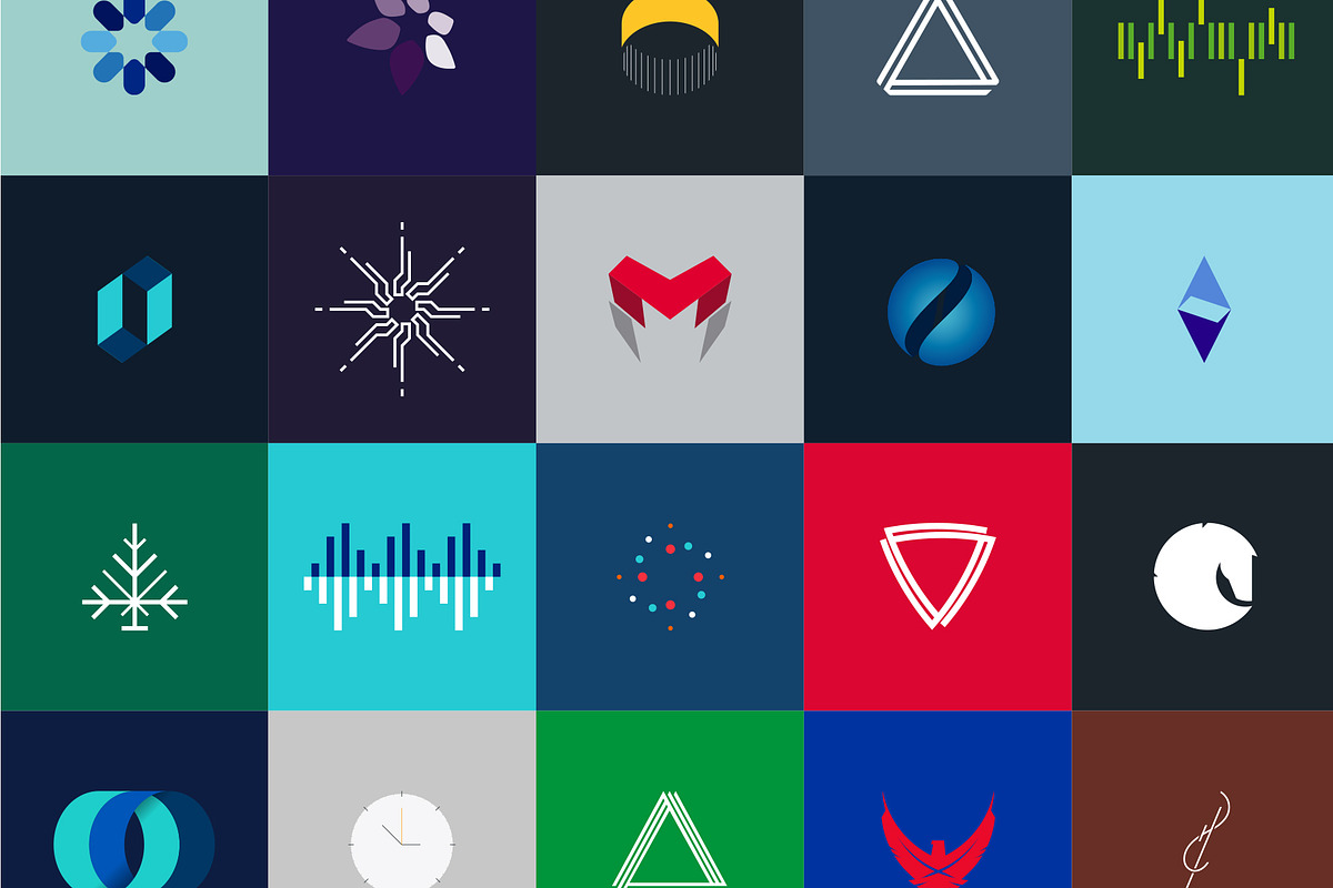 100 Logotypes & symbols bundle, a Branding & Logo Template by Srg® (Photo 6 of 9)