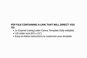 Realtor Expired Listing Letter Flyer, a Marketing Template by Modernastic - Canva (Thumbnail 3 of 3)