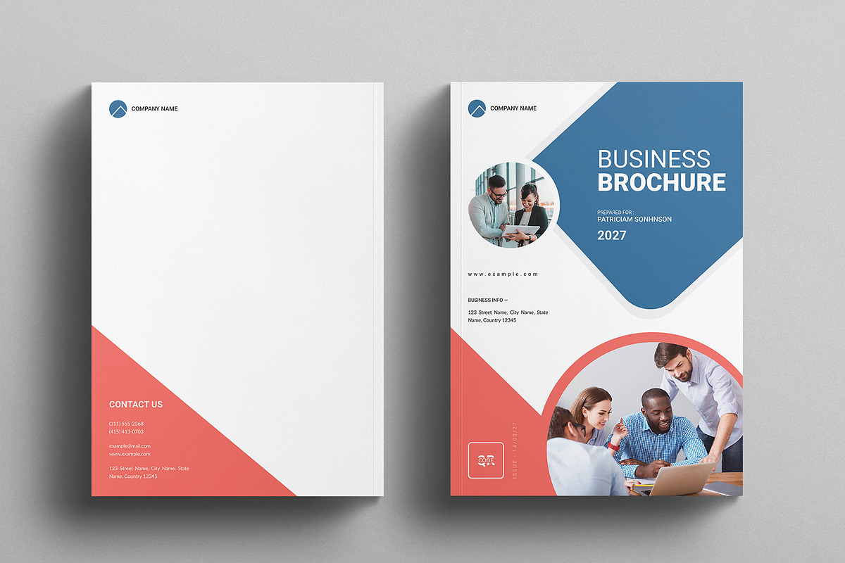 Business Brochure Template, a Brochure Template by E-Type (Photo 7 of 7)