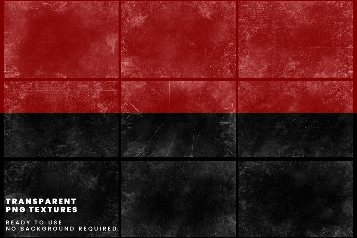 Realistic Black Grunge Textures, a Texture Graphic by Ary_ngeblur (Photo 4 of 7)