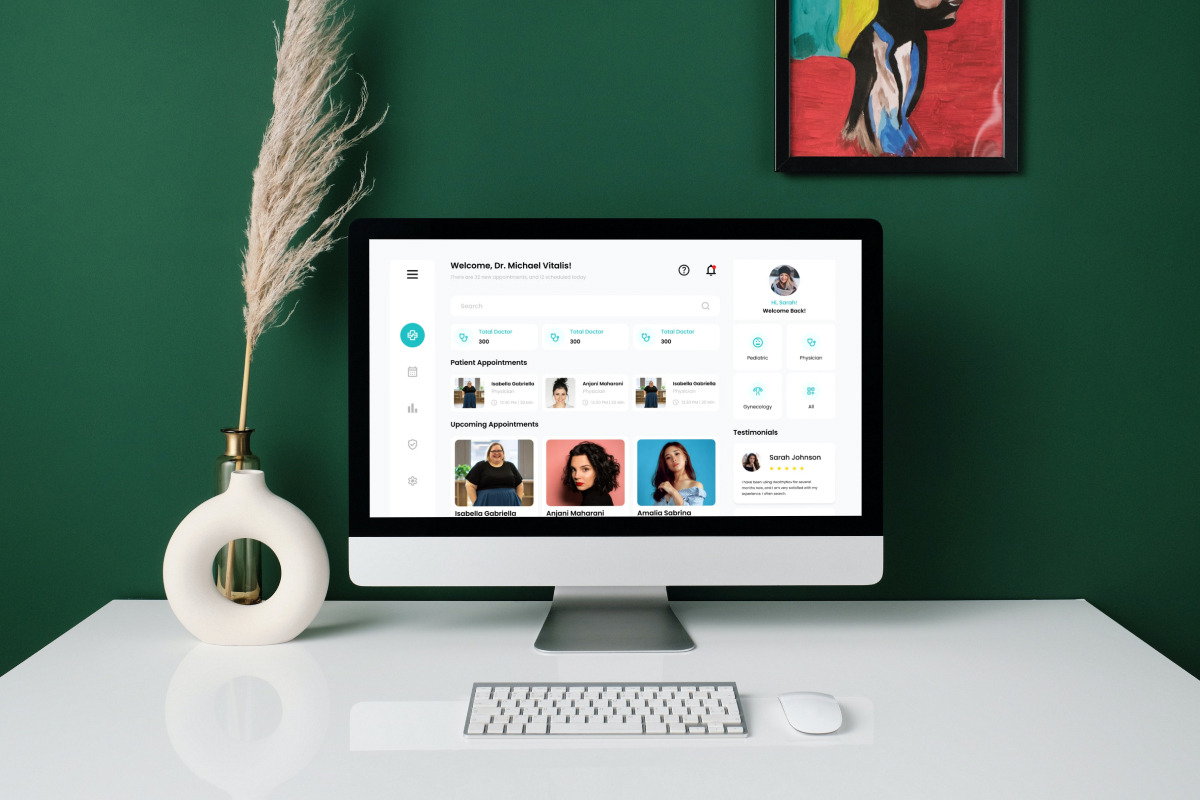 LifeCare - Doctor Dashboard, an UI Kit Template by twinstd (Photo 3 of 5)