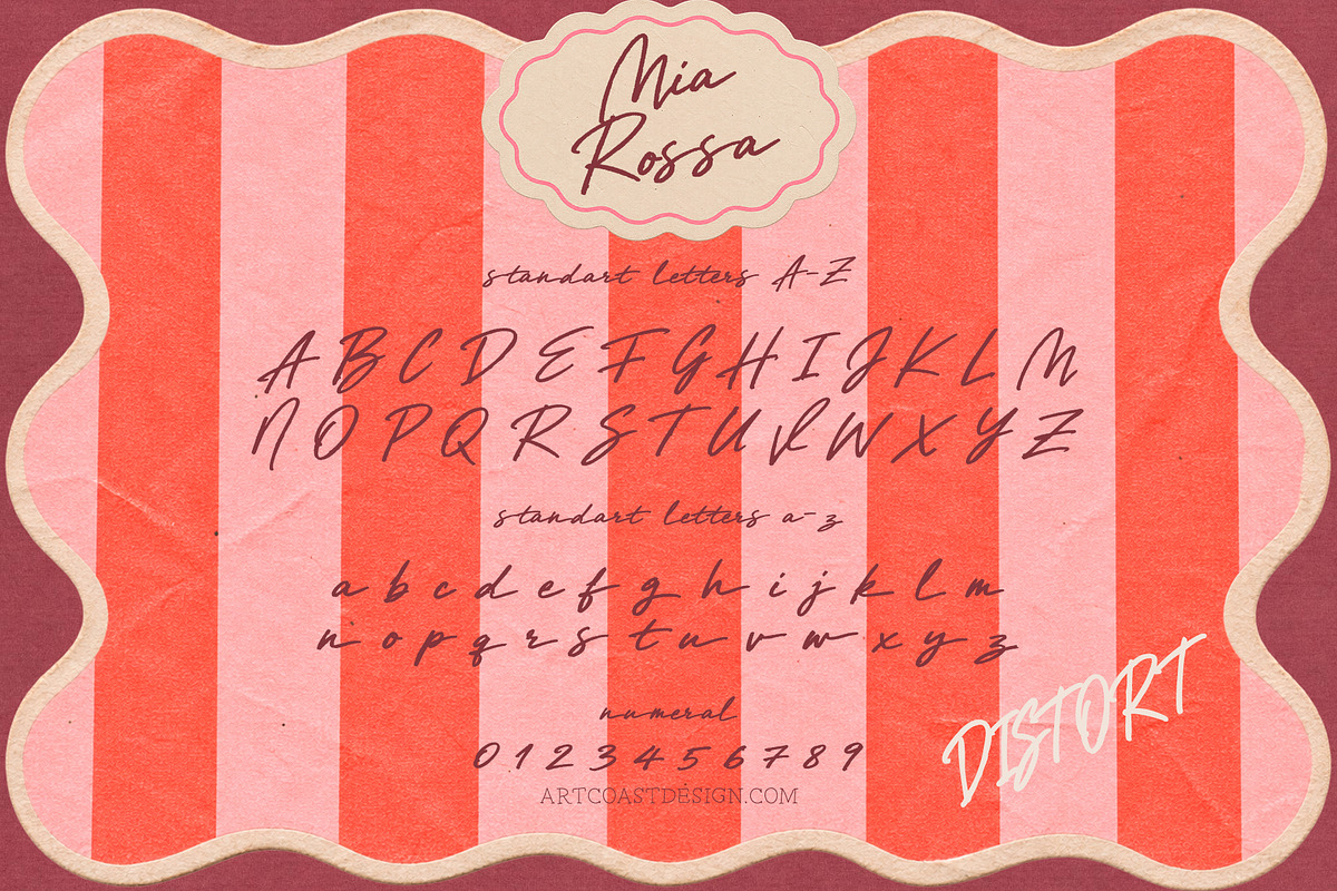 Mia Rossa - Handwritten Font Family, a Script Font by nadispasibenko (Photo 15 of 16)