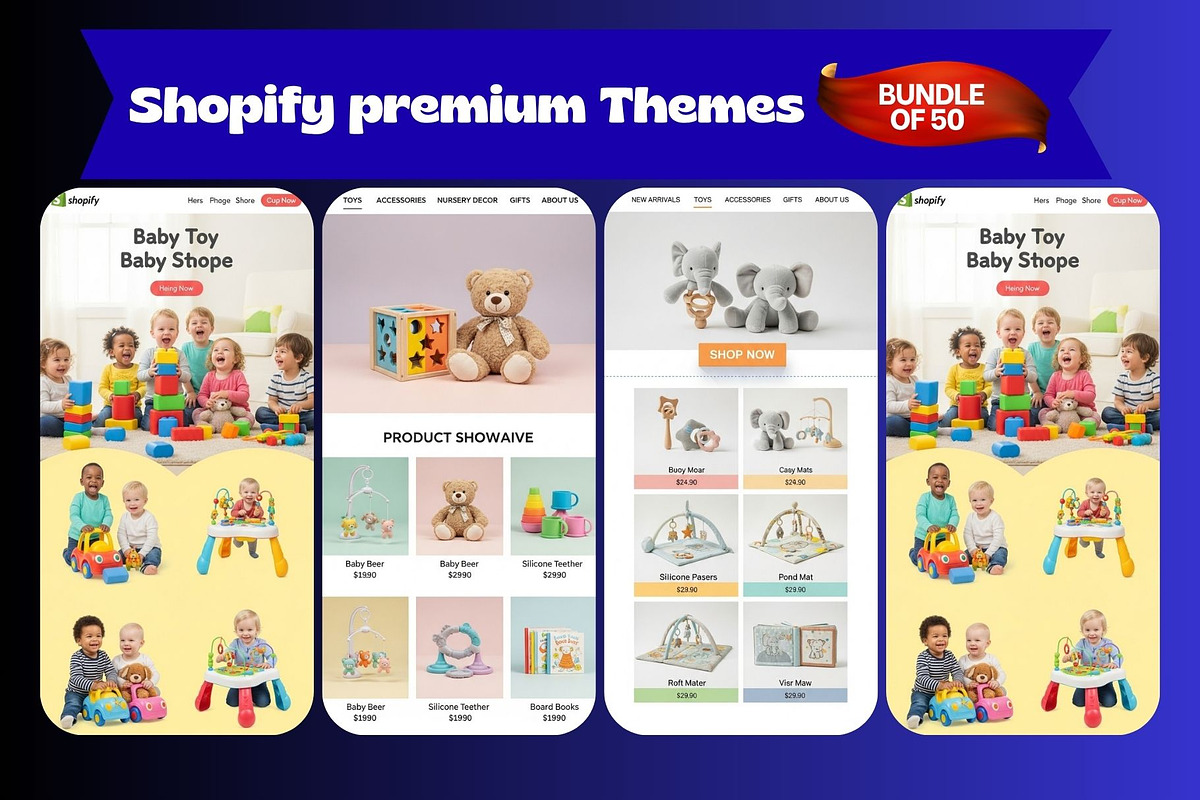 Shopify Premium 50 Modern E‑Commerce, a Shopify Template by Crox Studio | Digital (Photo 15 of 59)