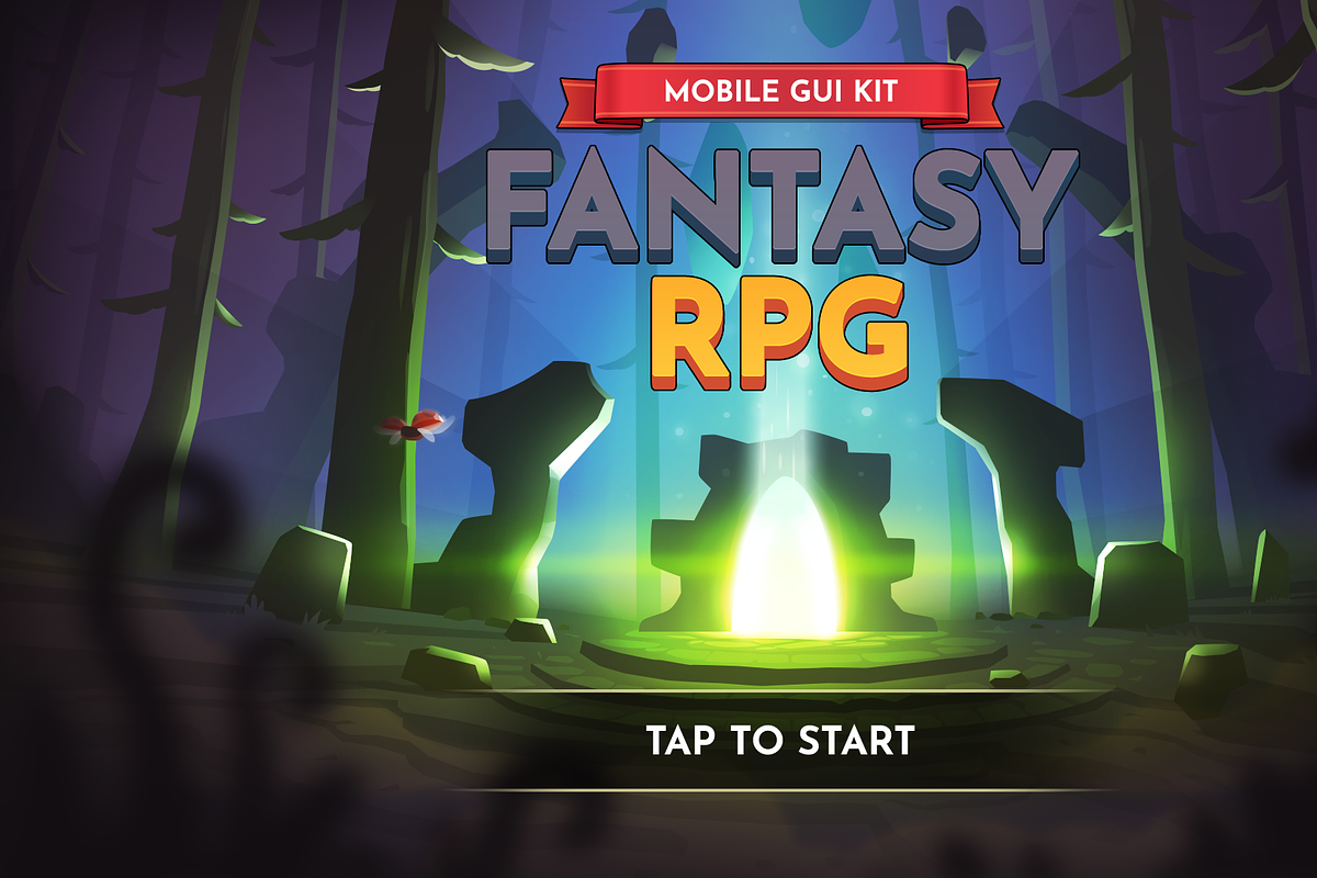 GUI Pro - Fantasy RPG, an UI Kit Template by LAYERLAB (Photo 17 of 59)