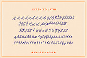 Silent Fighter - 3D Layered Font, a Script Font by Mikrojihad Typography (Thumbnail 12 of 19)