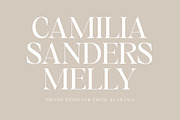 Gamilia - Stylish Serif, a Serif Font by Craft Supply Co. (Thumbnail 2 of 8)