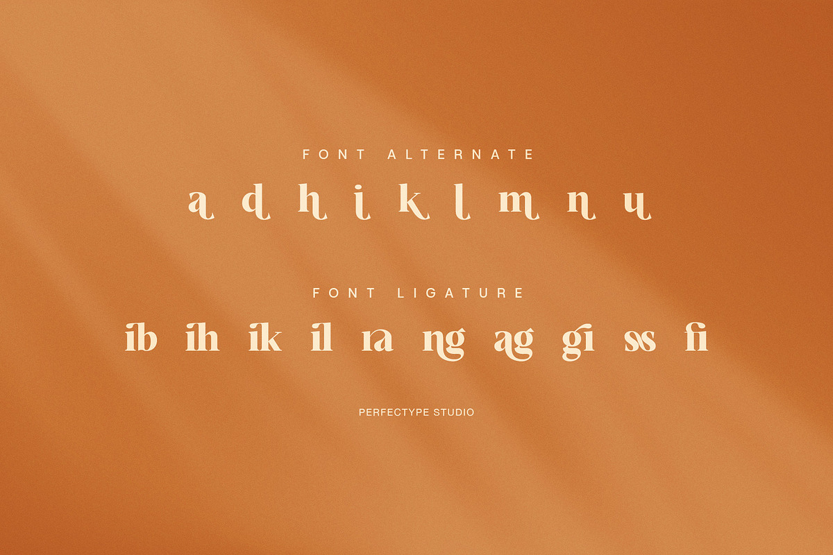 Grafista Elegant Luxury Serif Font, a Serif Font by Perfectype (Photo 8 of 8)