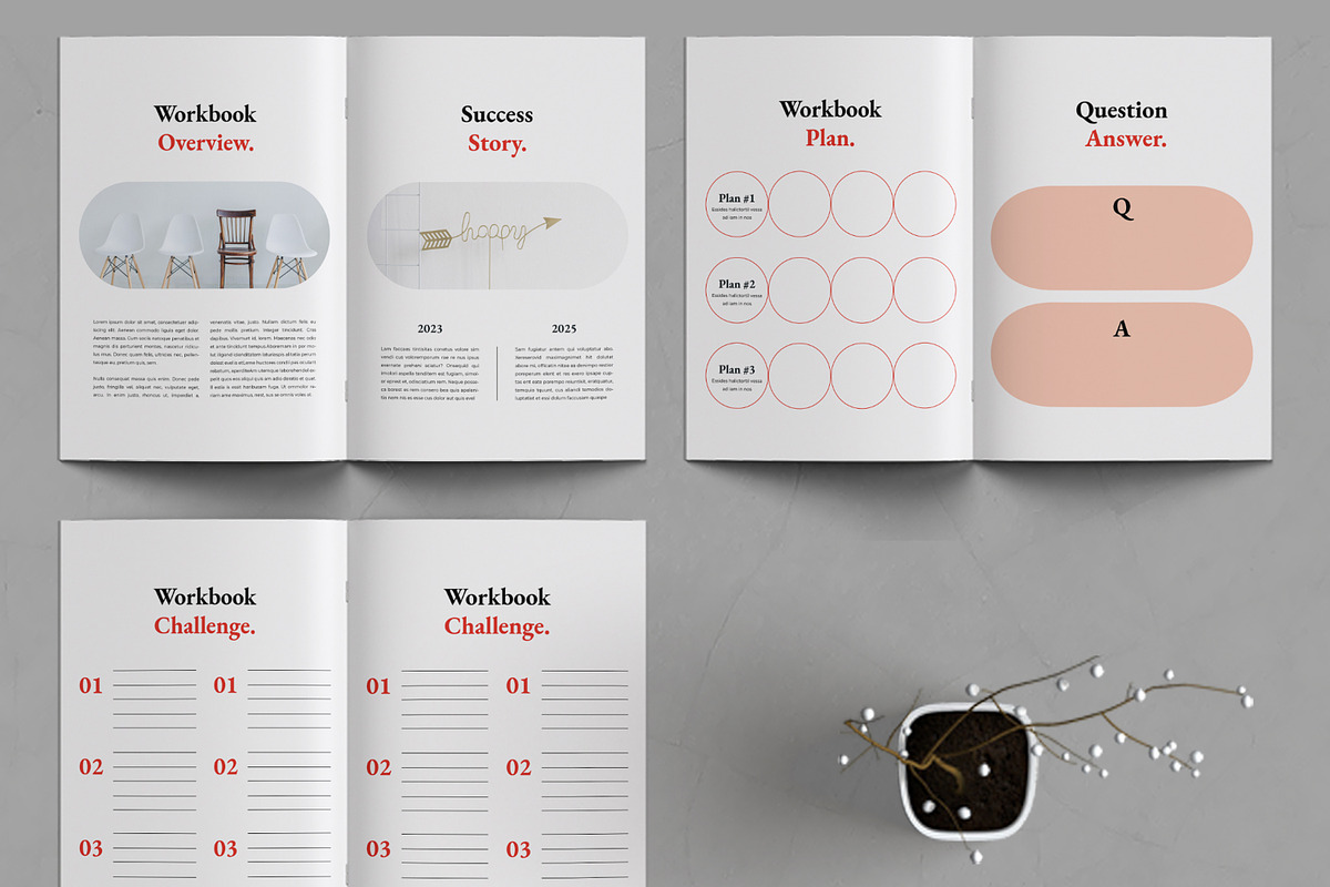 Workbook Template, a Stationery Template by ContestDesign (Photo 3 of 3)