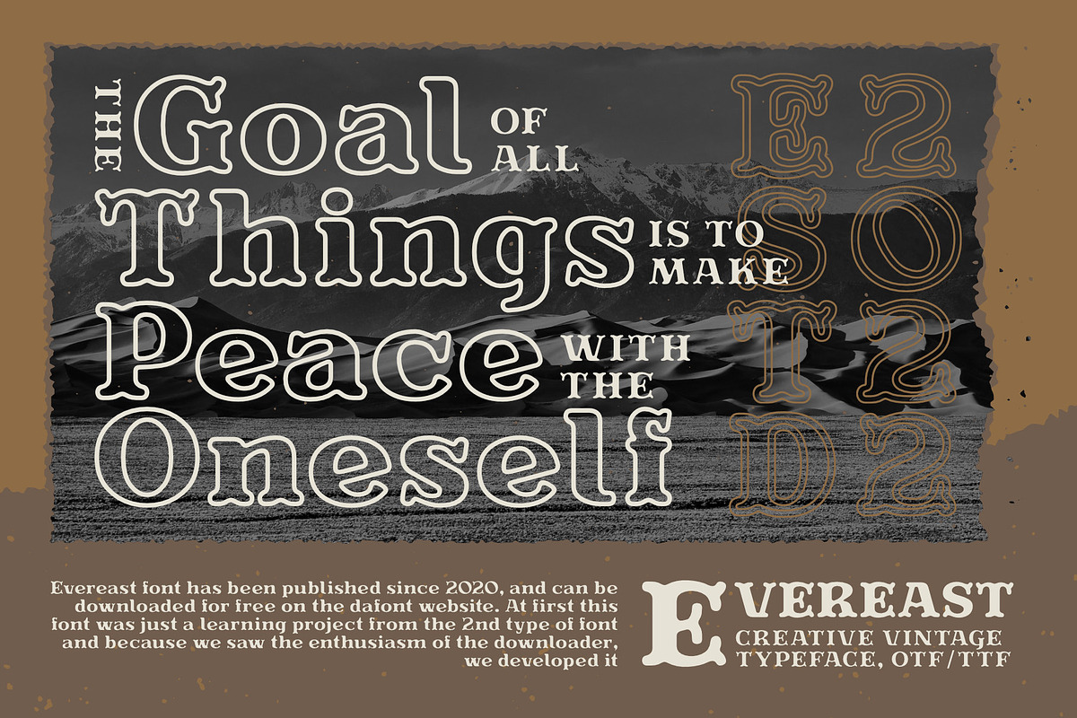 Evereast Serif Rounded, a Serif Font by Nocturnal Workspace (Photo 5 of 9)