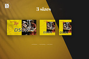 Retro / Vintage Social Media Pack, a Social Media Template by Kahuna Design (Thumbnail 3 of 6)