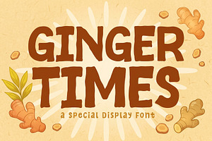 Ginger Times - Cozy & Display Font