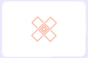 Dual Cross Logo Template, a Branding & Logo Template by Graplick (Thumbnail 1 of 3)