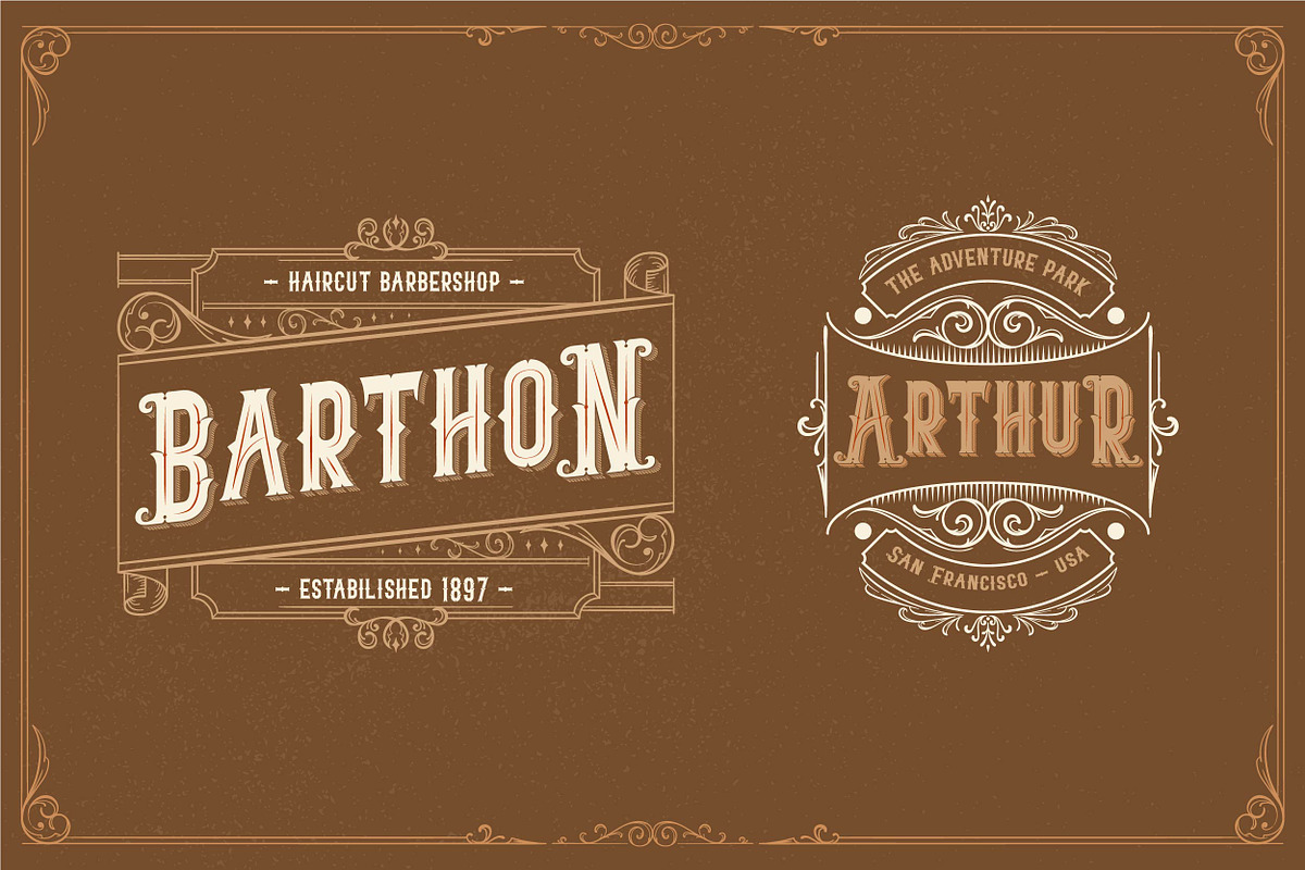 Blacktail, a Script Font by Vintage Division (Photo 4 of 16)
