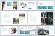 Verge Modern Powerpoint Template, a Presentation Template by Reshapely (Thumbnail 9 of 16)