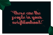 Laurel District Script by Holt510, a Script Font by Holt510 (Thumbnail 2 of 14)