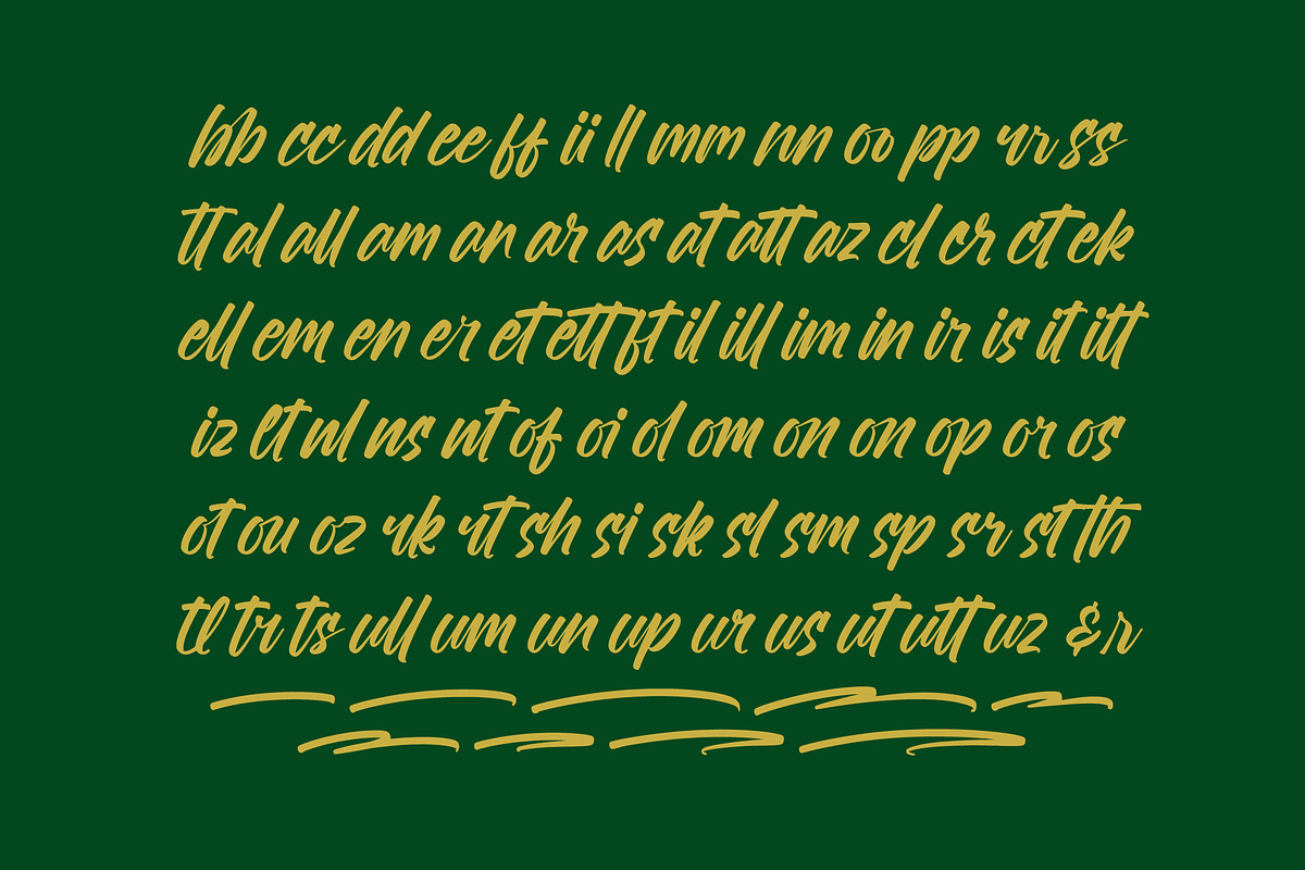 Royalett Santhun Bold Handwritten, a Script Font by Letterena Studios Script (Photo 7 of 15)
