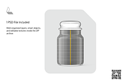 Candle Jar PSD Mockup, a Mockup by Karma (Thumbnail 5 of 7)