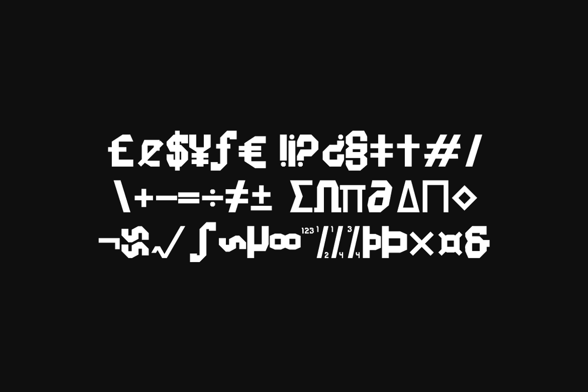 Vorgent - Techno Font, a Sans Serif Font by Iqsiart Studio (Photo 5 of 9)