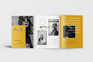 Flo - Magazine Template