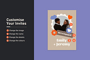Emily + Jeremy Engagement Invitation, an Invitation Template by Mountain Folk Creative (Thumbnail 6 of 6)