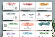 Gift Certificate Bundle, Canva, a Stationery Template by SmmrDesign (Thumbnail 1 of 8)