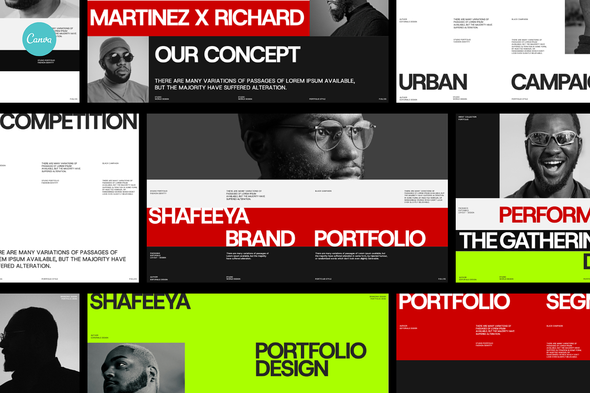 Shaveeya Brand Portfolio Canva, a Presentation Template by Creatorism (Photo 1 of 9)