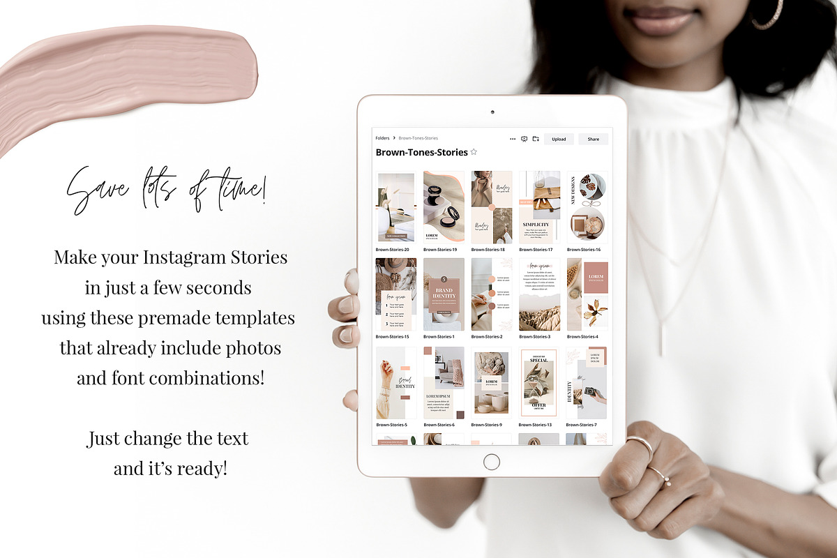 Brown Instagram Story Templates Canva