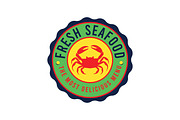 Set of Seafood Badge Logo Design, a Branding & Logo Template by Billah Hub (Thumbnail 2 of 3)