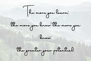 Calligraphy Present, a Handwritten Font by FreshTypeINK (Thumbnail 5 of 8)