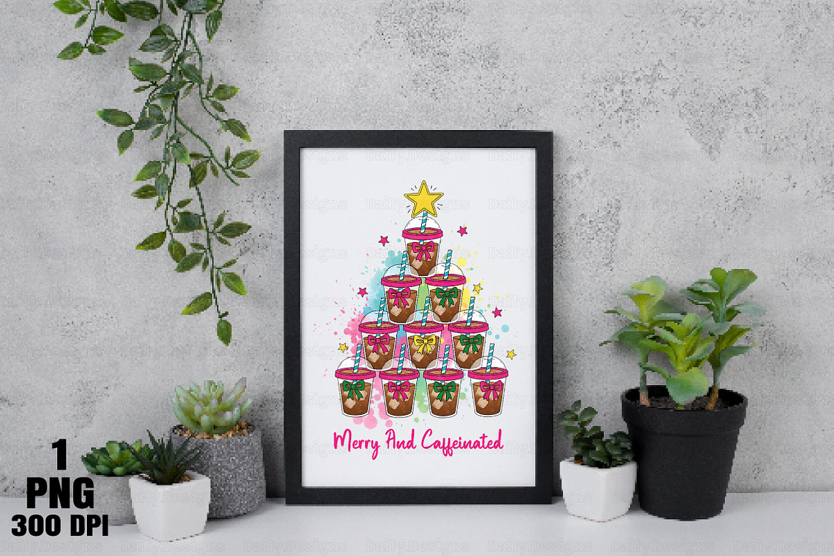 Christmas Coffee Png, To Be Jolly &, an Illustration by Daily.Designs (Photo 5 of 10)