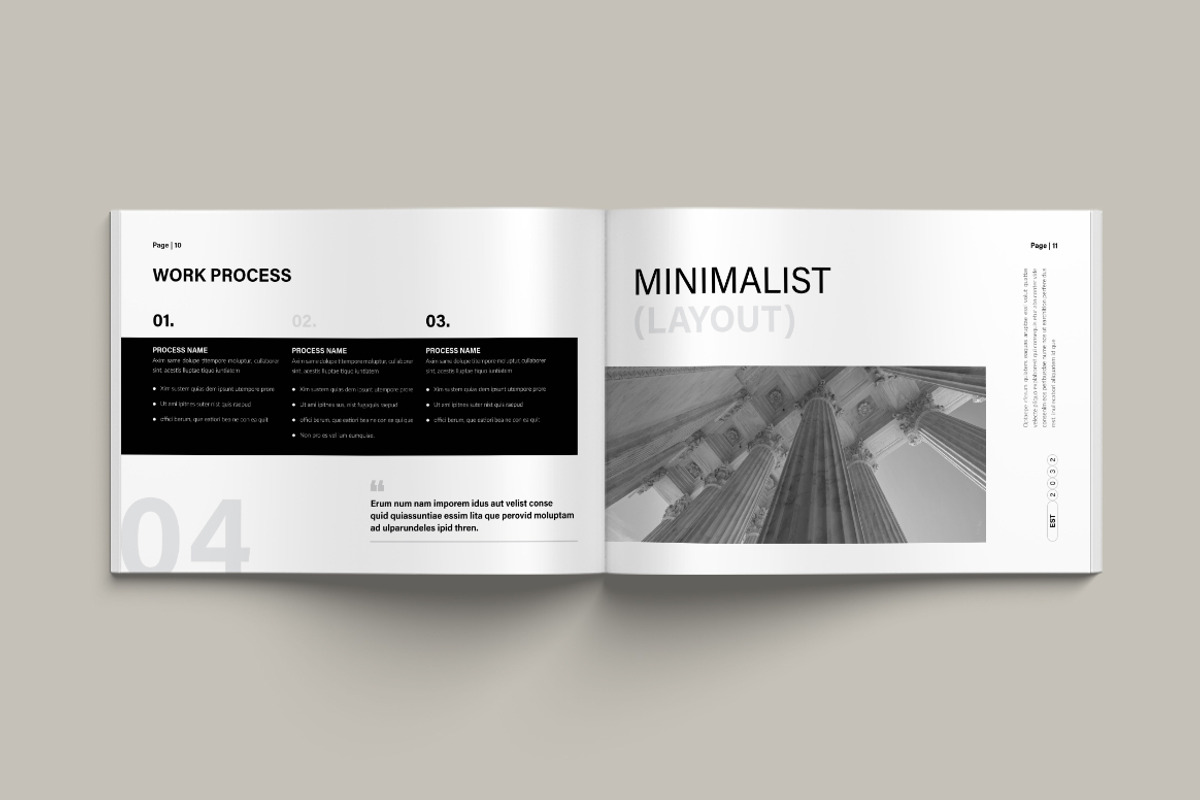 Architecture Portfolio Landscape, a Brochure Template by Pixelpick (Photo 6 of 9)