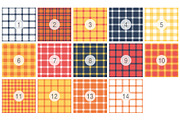 #136 Checkered Patterns, a Pattern Graphic by Plaid4You (Thumbnail 2 of 5)