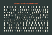 Delimpa Rounded, a Sans Serif Font by Craft Supply Co. (Thumbnail 8 of 8)
