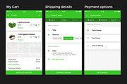 Grocery Ordering App | Grocero, an UI Kit Template by Opus LabWorks (Thumbnail 2 of 7)