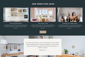 Squarespace 7.1 Real Estate Website