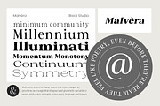 Malvera, a Serif Font by Black Studio (Thumbnail 10 of 16)