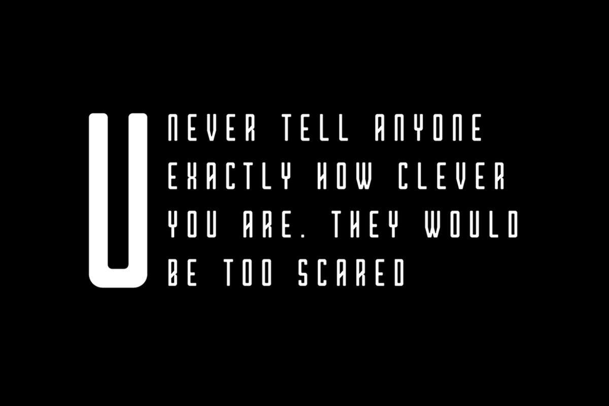 EXPANSE - Unique Display Typeface, a Font by Designova® (Photo 3 of 8)