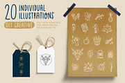 Magical Forest vector illustrations, an Object Illustration by Carole Chevalier (Thumbnail 2 of 7)